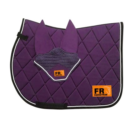 Purple Dressage Matching Saddle Pad Sets SPS-014